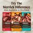 (Pack 12) 12.7 oz. Merrick Grain Free Premium And Natural Canned Dog Food, Soft And Healthy Wet Recipe, Real Texas Beef
