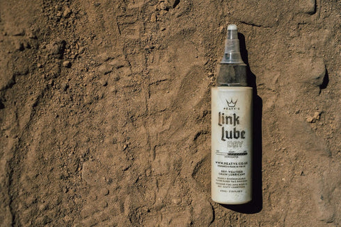 120 mL/ 4 oz. Peaty's LinkLube Dry Weather Bicycle Chain Lubricant