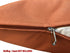 Do It Yourself DIY Pet Bed Pillow Duvet Waterproof Cover for Dog or Cat in Medium 37"X29" - Cover only