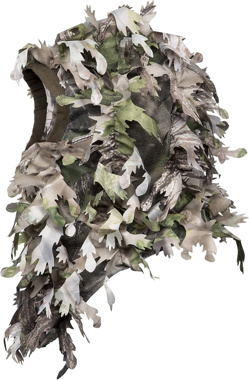 North Mountain Gear Camouflage Leafy Hunting Face Mask - Breathable and Lightweight Unisex Design
