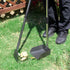 Set, Heeyoo Dog Pooper Scooper, Dog Poop Tray and Rake Pet Waste Removal Scoop with Long Adjustable Sectional Stainless