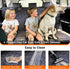 Rav4/Honda/Subaru/Mazda CX5/Hyundai Meginc Dog Car Seat Covers for SUVs, Waterproof Dog Seat Cover for Back Seat Heavy