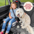 Lusso Gear Dog Car Seat Cover - Waterproof & Non-Slip Seat Protector - Universal Fit Truck & SUV Covers - Quick Install