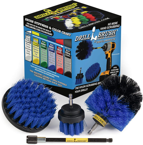 Boat Cleaning Supplies - Hull Cleaning Brush Set - Marine Equipment Cleaning