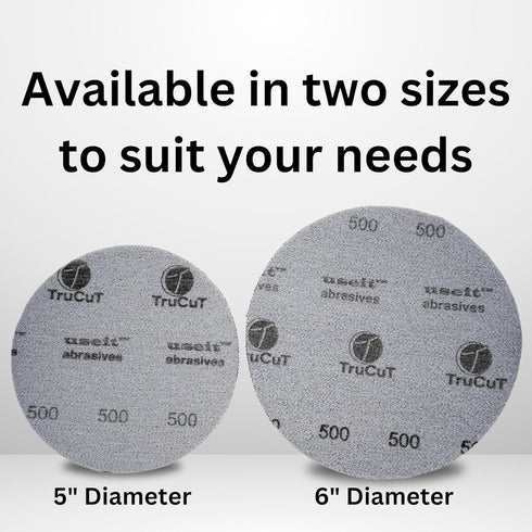 TruCut Sanding Pads Creating the Difference | 5000 Grit, 5 inch | Made Specifically for Bowling Balls Resurfacing
