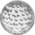 Amlong Crystal Golf Ball Paperweight 3 inch with Gift Box