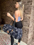 Yoga Mat Bag, 8-Pocket Gym Bag Fits 1/2" Thick Mat & Blocks, Detachable Straps, Large Tote for Women, Men