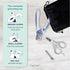 Hepper Cat Nail Clipper Kit - Small and Large Sharp Cat Claw Clippers with Added Nail File and Storage Pouch - Cat Nail