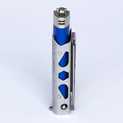 LighterBro Pro Multi-Tool Lighter Sleeve - 420 Stainless Steel, Fits Your Favorite Lighters, Includes Mini Pocket Knife