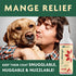 EcoMange Mange Relief for Dogs & Cats - 8 Oz. Itch Relief Spray with Herbal Extract & Essential Oil