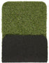 Ottomanson Artificial Grass Puppy Potty Training Pad with Tray, 15" x 30", Reusable Pee Pad for Small Pets and Dogs