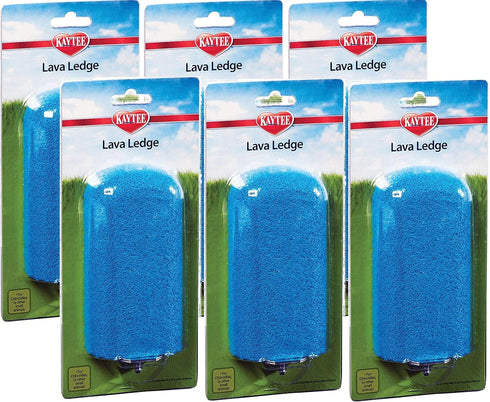 Kaytee 6 Pack of Chinchilla Lava Ledges for Pet Enrichment
