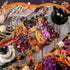 Reginary 100 Pcs Halloween Dog Bow Ties Collar Bulk, 40 Neckties, 30 Puppy Bow Ties, 30 Collar Flowers for Small Medium