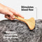 DOG by Dr Lisa Rake Brush for Dogs - Grooming Tool for Thick Coats, Sustainable Bamboo, Vet-Created