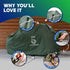 YardStash XXL Reflective Bike Cover - Waterproof & Weatherproof Storage for Bikes and Trikes
