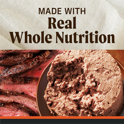 (Pack 12) 12.7 oz. Merrick Grain Free Premium And Natural Canned Dog Food, Soft And Healthy Wet Recipe, Real Texas Beef