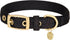 Blueberry Pet Designer Mixed Metallic Thread Adjustable Dog Collar, Holographic Shining Black, Neck 9-12.5", for Small