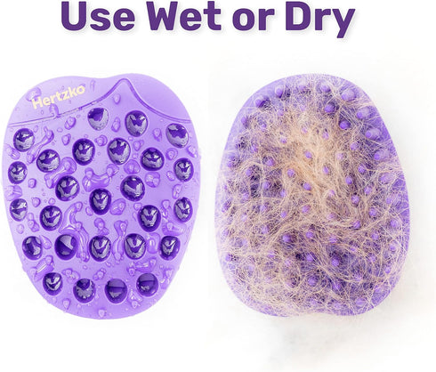 Pet Bath & Massage Brush - Grooming Comb for Shampooing & Massaging Dogs, Cats, Small Animals, No Handle