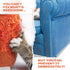 Cat Scratch Couch Protector - 12XL Sheets, Clear (Almost Invisible), Extra Durable, Easy to Customize, Residue-Free Furniture Protector
