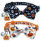 Halloween Cat Collar with Bell, 2 Pack Holiday Jack-O-Lantern and Candycorn Collar for Male Female Kittens