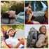 TREKOLOGY Inflatable Camping Pillow with Removable Cover, Ultralight Portable Compact Pillow for Backpacking, Hiking,