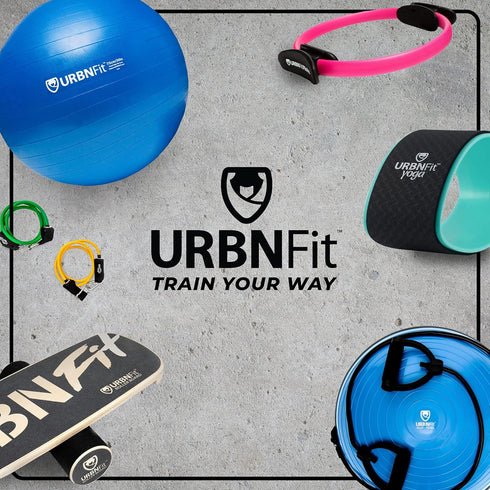 URBNFit Pilates Ring - 12" Magic Circle with Dual Grip, Foam Pads for Toning & Fitness Exercise
