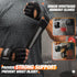SIMARI Breathable Workout Gloves for Men Women, Padded Weight Lifting Gloves with Wrist Wraps Support, Full Palm