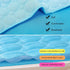 Cooling Mat for Dogs Cats, Upgraded Self Cooling Mat Pad Blanket, Reusable Ice Silk Dog Cooling Pad, Washable Soft