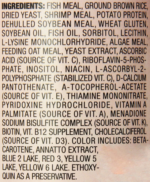 TetraCichlid Cichlid Flakes, 2.82 oz, Fish Food, Clear Water Advanced Form