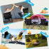 Set 2, 275lbs HaSteeL Foldable Camping Chair of Folding Camp Chairs for Adults, Large Portable Lawn Chair for Outdoors