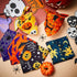 8 Pieces Halloween Dog Bandanas, Adjustable Pet Scarf for Halloween Holiday Costume, Spider Style