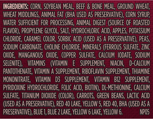 Kibbles 'n Bits Bistro Mini Bits Small Breed Oven Roasted Beef Flavor Dry Dog Food, 16 Pound Bag
