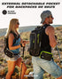 Sports Backpack Daypack, 10L Capacity, Lightweight for Day Hike with Extra Phone Pocket > WATER BLADDER NOT INCLUDED