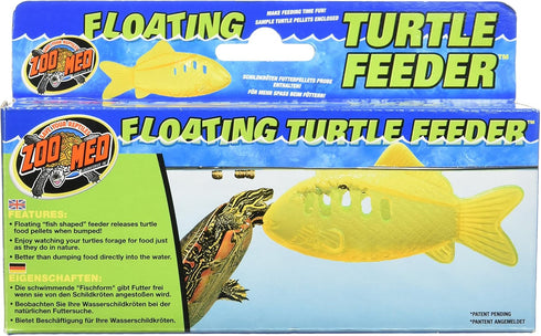 Zoo Med Laboratories SZMTA41 Zoo Floating Turtle Feeder, Yellow