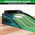 CHAMPKEY Professional Hazard Golf Putting Green Come with Golf Putting Gates and Putting Mirror - Progressive Slope