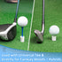 Rubber Golf Tees for Mats, 32 Pcs Golf Accessories with 6 Sizes Rubber Tees & 2 Sizes Plastic Tees for Practice