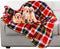 PETMAKER Waterproof Pet Blanket - 50x60 Reversible Plaid Dog Throw | Protects Couch, Car, Bed from Spills, Stains or Fur