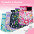 5 Pack Reusable Diapers for Doggie, Highly Absorbent Dog Diapers Female for Pet with Incontinence or Frequent