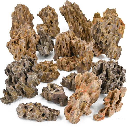 Unocho Dragon Stone Rock - 10 LB Aquariums Decoration for Aquascaping and Landscaping