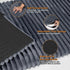 54"x 24.8", FURTIME Backseat Pet Bed Mat, Non-Slip Dog Bed for Car Back Seat, Washable Travel Pet Mat with Removable