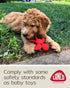 5" Puppy Toy - Squeaky Dog Toy - Soft - Natural Rubber Latex - in Diameter - Small Breeds & Puppies