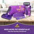 Hertzko Slicker Brush & Pet Hair Remover - Self Cleaning Deshedding Brush for Pets, Cat & Dog Hair Remover for Clothes