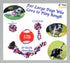 Dog Cotton Rope Toys Set for Medium and Large Dogs - Almost Indestructible, Washable Dental Floss, Tough Tug of