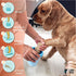Dog Paw Cleaner, Portable 360º Silicone Washer Cup for Small and Medium Breed Cats and Dogs, Blue