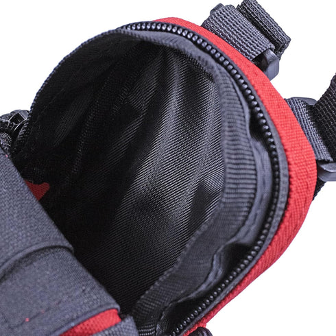 JX Tacfancier Backpack Disposable Glove Pouch Easy Access, Latex Gloves Pouch MOLLE Mounted for First Responders Duty