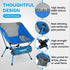 Backpacking MARCHWAY Ultralight Folding Camping Chair, Heavy Duty Portable Compact for Outdoor Camp, Travel, Beach