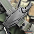 KCCEDGE BEST CUTLERY SOURCE Tactical Hunting Knife, 9" Full Tang Fixed Blade Camping Accessories Gear
