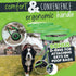 Mighty Paw Retractable Dog Leash 2.0, 16' Heavy Duty Reflective Nylon Tape Lead for Pets up to 110lbs (Green/Lite)