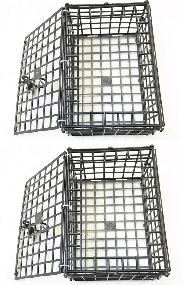 KUFA Pair of Sports Crab Trap Bair Bag Bait cage