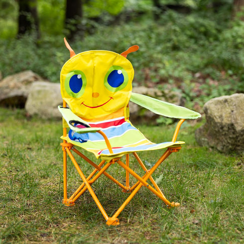 Packaging) Melissa & Doug Sunny Patch Giddy Buggy Folding Lawn & Camping Chair (Frustration-Free